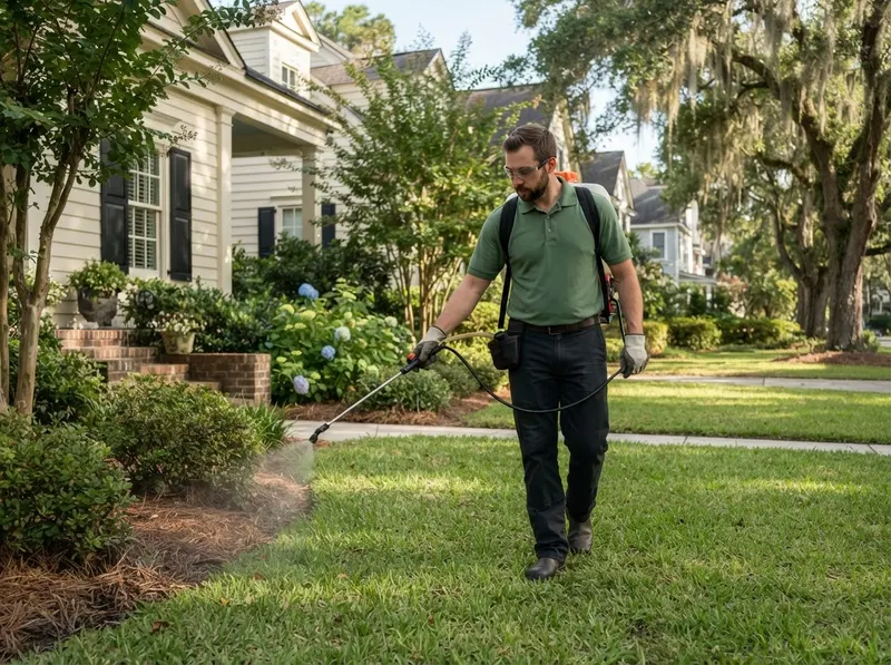 Flea and Tick Yard Treatment in Charleston, SC